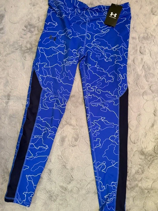 Under Armour youth XL Blue Leggings! New with tags!