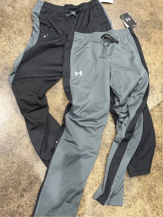 Under Armour Black Athletic Joggers with Mesh Liner