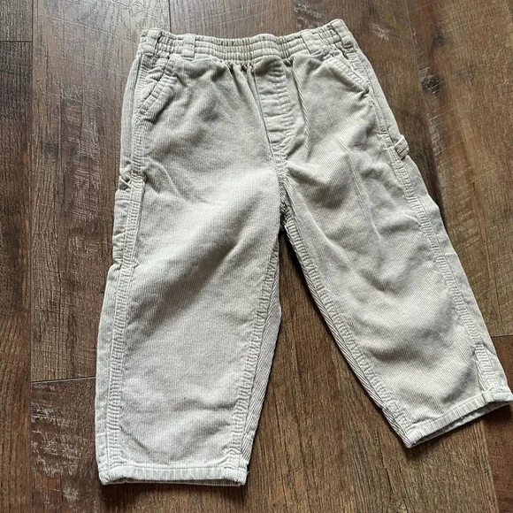 Boys OshKosh B'gosh Casual Corduroy Pants 24 Months Beige