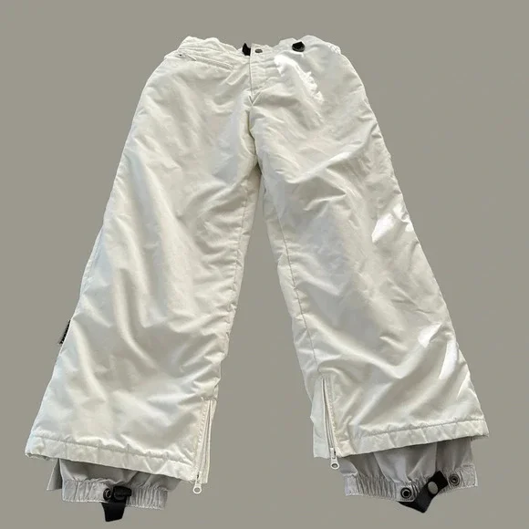 Turbine Girls size Medium Cream Performance Snowboarding Pants Ski‎ Winter Cream