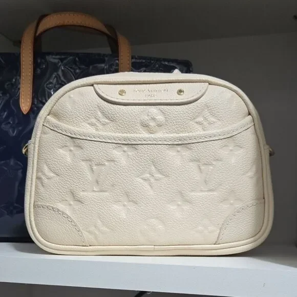 Louis Vuitton Beige Crossbody Bag