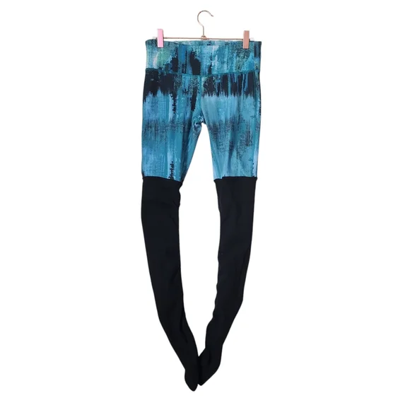 ALO YOGA Goddess‎ Leggings Balck Blue Size S