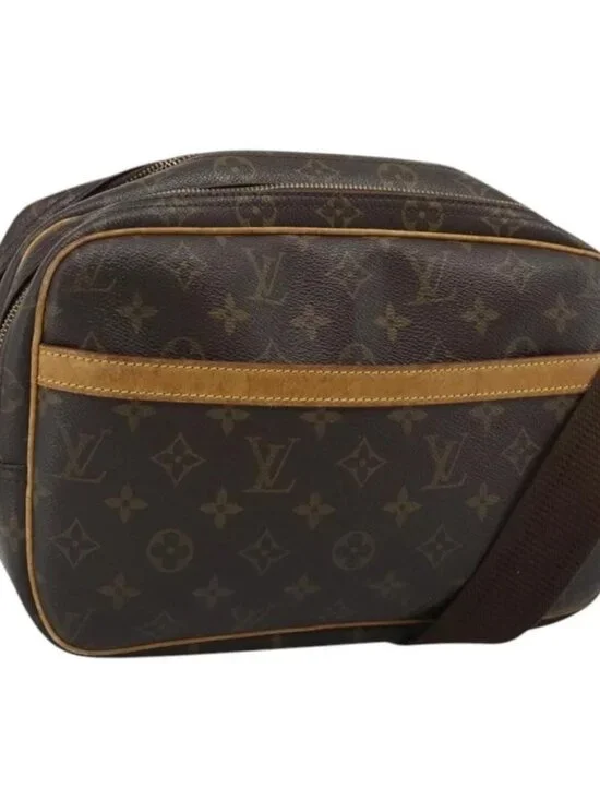 LOUIS VUITTON Monogram Reporter PM Shoulder Bag M45254 LV Auth BA13482