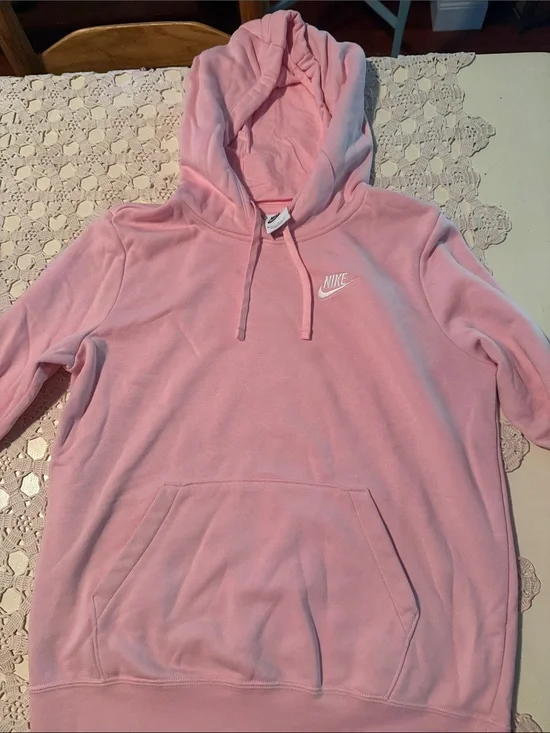 Nike Light Pink Pullover Hoodie