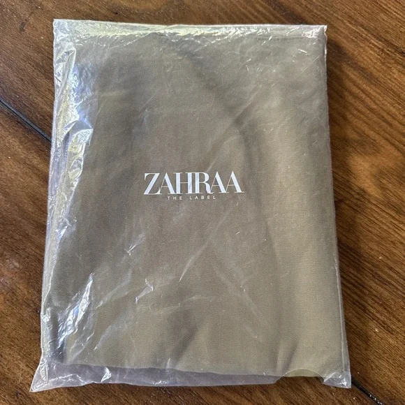 ZAHRAA Premium Chiffon Hijab Olive‎ New