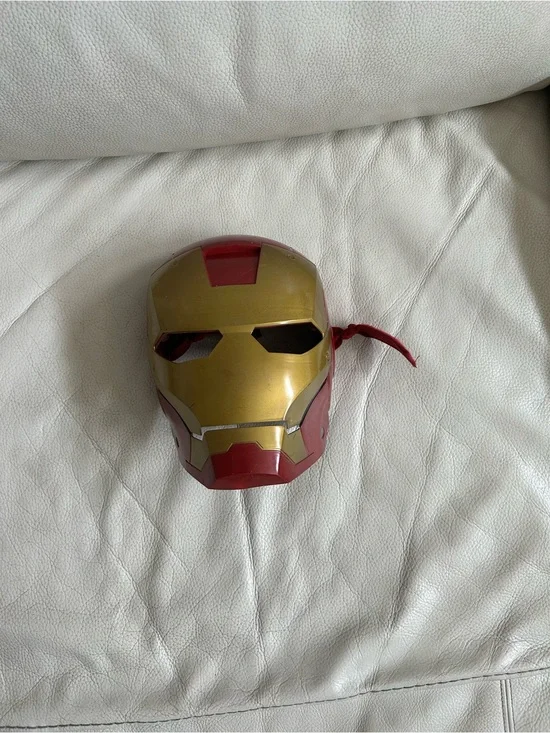 Kids Halloween Iron Man Helmet Costume mask ONLY!