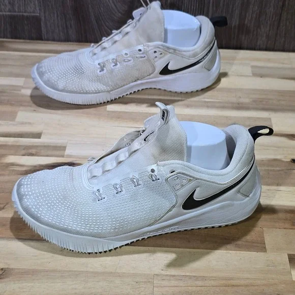 Nike‎ Zoom Hyperace 2 Volleyball Shoes Women Size 10 White AA0286-100
