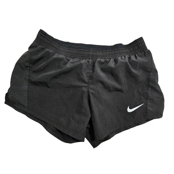 Nike Running Shorts Womens XS Black Dri-FIT Perforated 895863-010