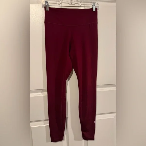 Nike Dri-Fit Burgundy Leggings