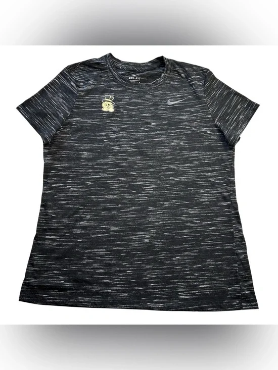 Nike Wake Forest Demon Deacons TEAM ISSUED Women’s Dri-FIT T-Shirt Black size L