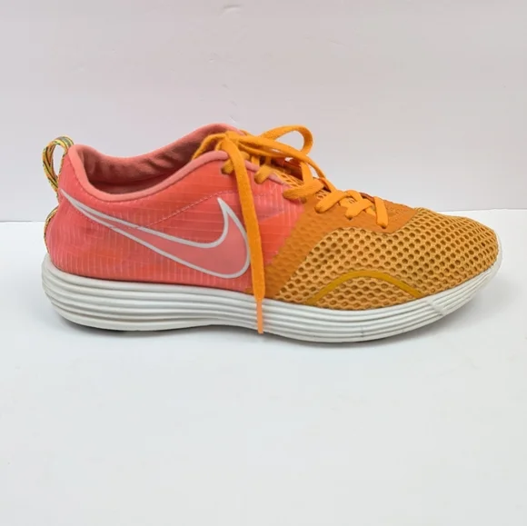 Nike Lunar Montreal MTRL Women's Size 9.5 Orange Melon Lightweight Running Shoe