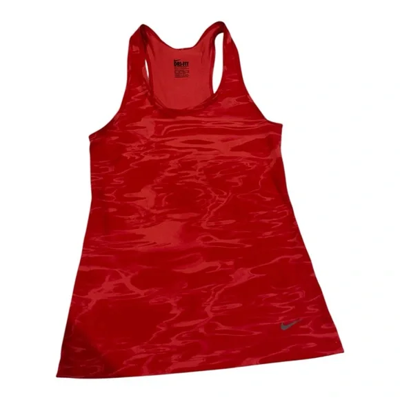 Nike‎ Women's Vibrant Red Muscle Tee