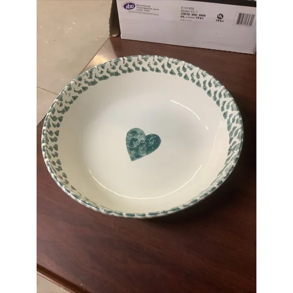 Tienshan Folk Craft Green Sponge Fruits APPLE Serving Bowl Replacement