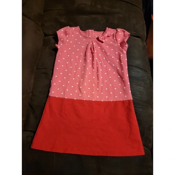 Gymboree valentine's day heart dress‎ size 8