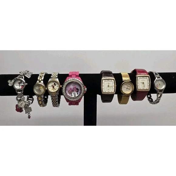 Disney Watch Collection (8) - Mickey, Minnie, Tinker Bell - Skagen, Disney, More