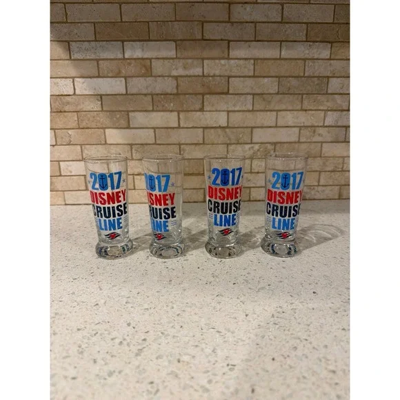 Disney Cruise Line Shot Glass‎ Bundle 2017