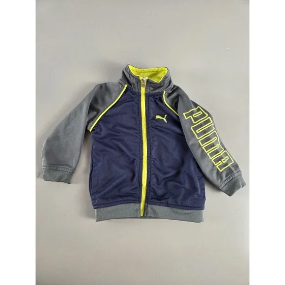 PUMA‎ 6-9 Months  Infant Baby Track Jacket Navy
