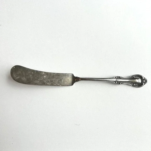 International Silver Joan of Arc Master Butter Spreader Knife Sterling 7