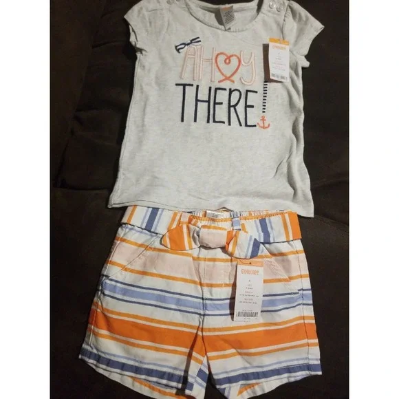 Gymboree cutie on the coast outfit‎ 4 nwt