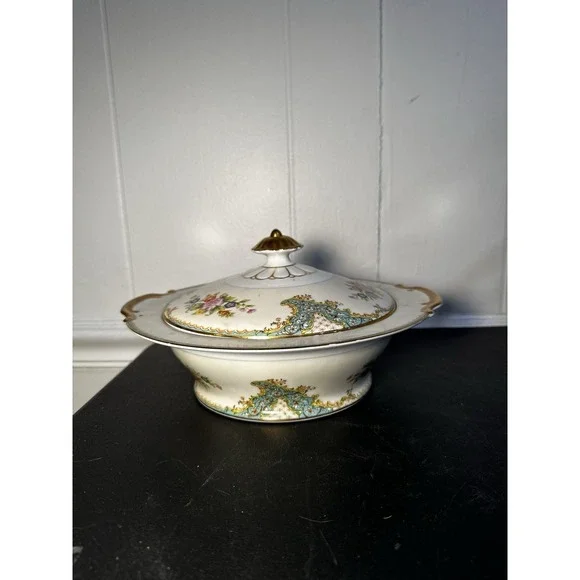 Vintage Noritake‎ Covered Vegetable Serving Bowl Tureen Dish