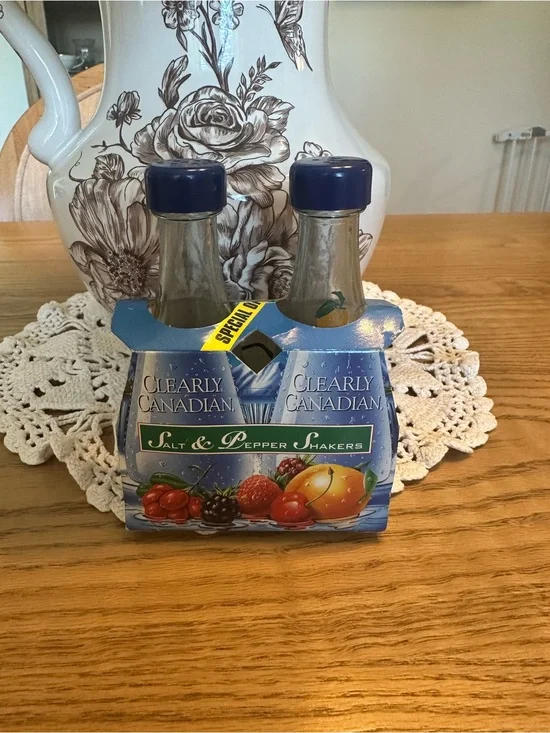 Blue Salt & Pepper Shaker Set