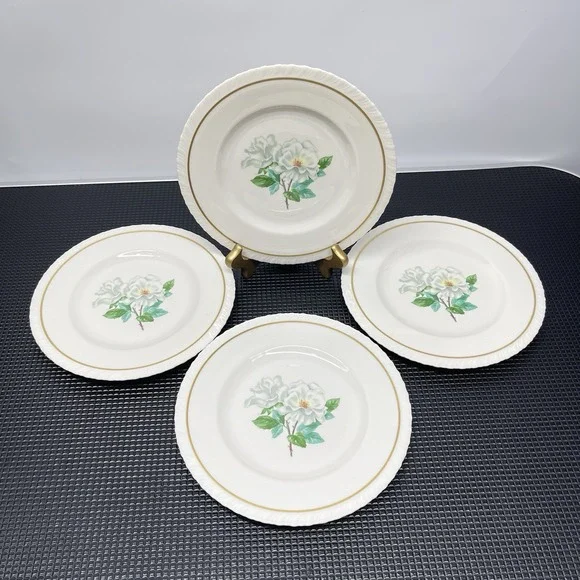Vintage Hanover China Silver Rose 8