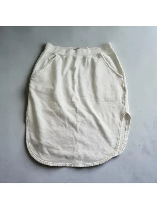 FREE PEOPLE Beach Off White Cotton Skirt Size Medium