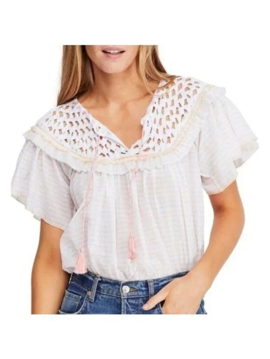 Free People Allora Allora Cotton Top Small