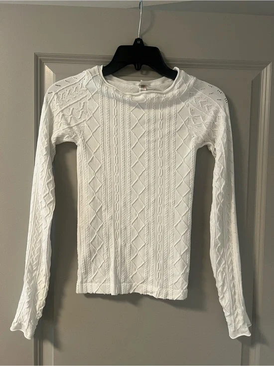 Free People - So Soft Seamless Modal Cable Long Sleeve - XS/S