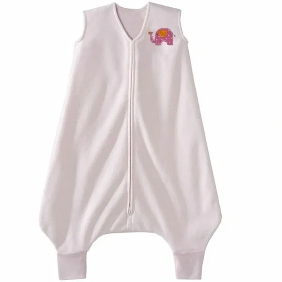 Halo Sleepsack Big Kids Micro Fleece Pink Elephant