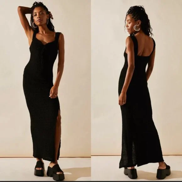 NWOT Free People Eleni Bodycon Midi Dress