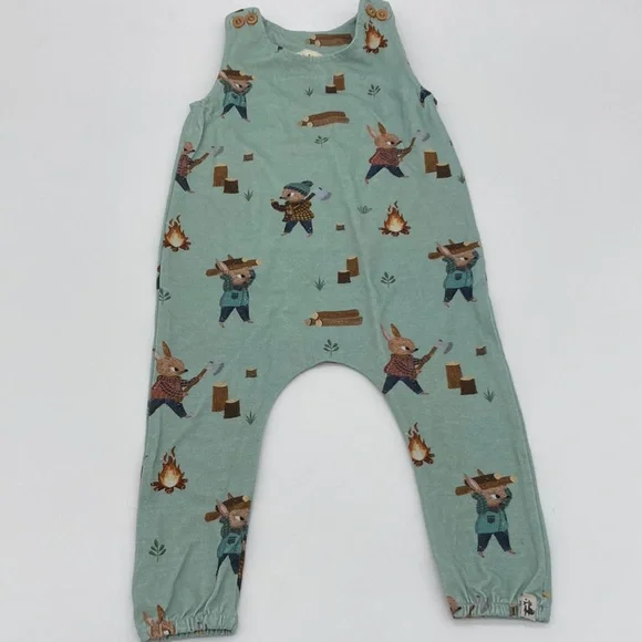 European The Mini Forest‎ overalls 3-6m
