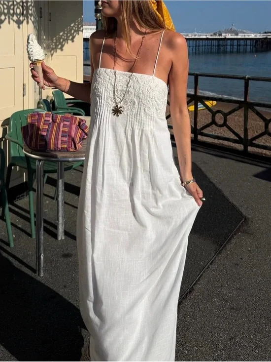Free people sky dancing midi dress