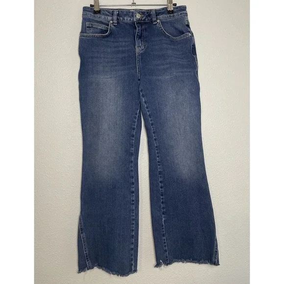 Free People Dark Wash Straight‎ Jeans Size 28R
