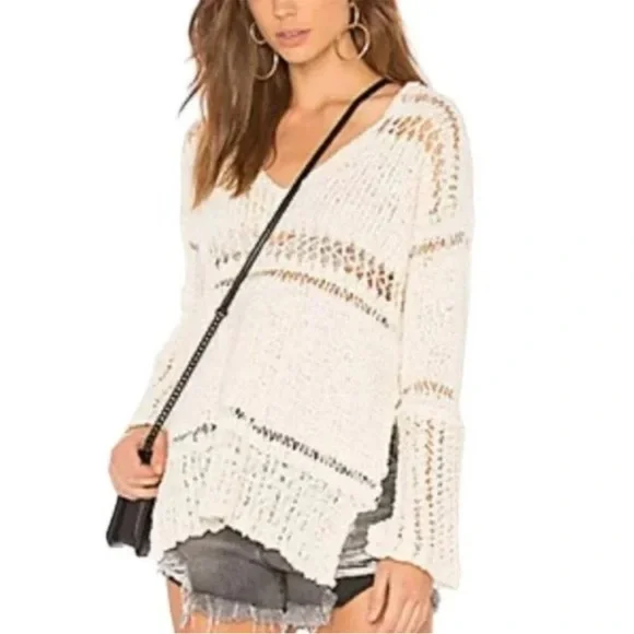 Free People Belong To You Sweater Medium
