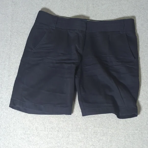 J. Crew Women's Dark Navy Bermuda Shorts