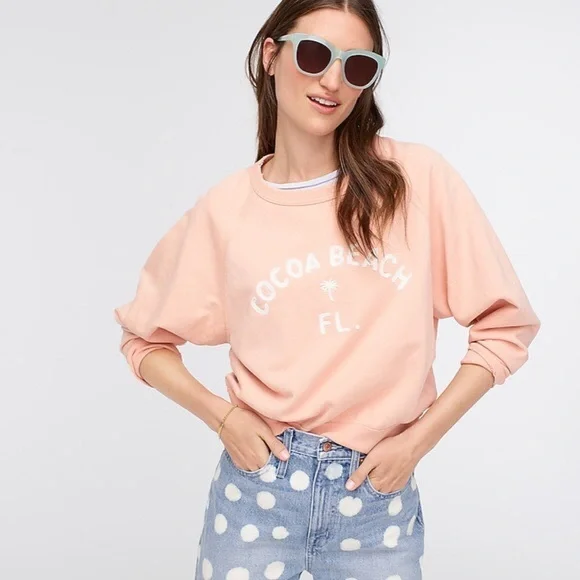 J. Crew Cocoa Beach Sweatshirt