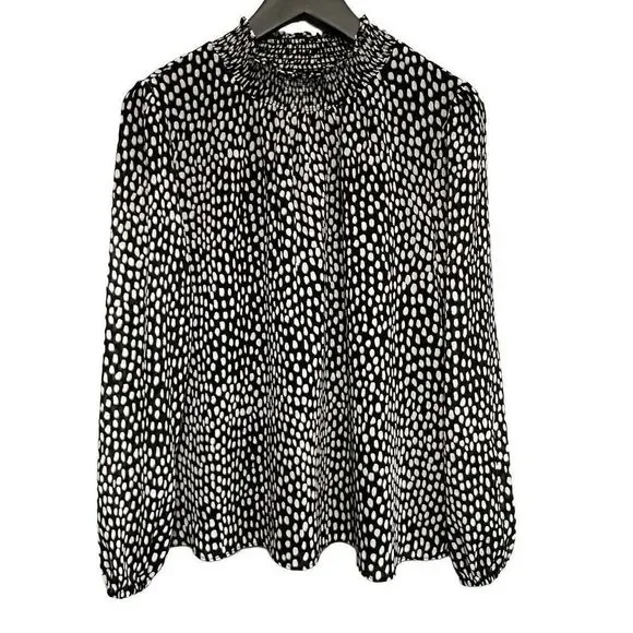 J Crew ruffled blouse size small