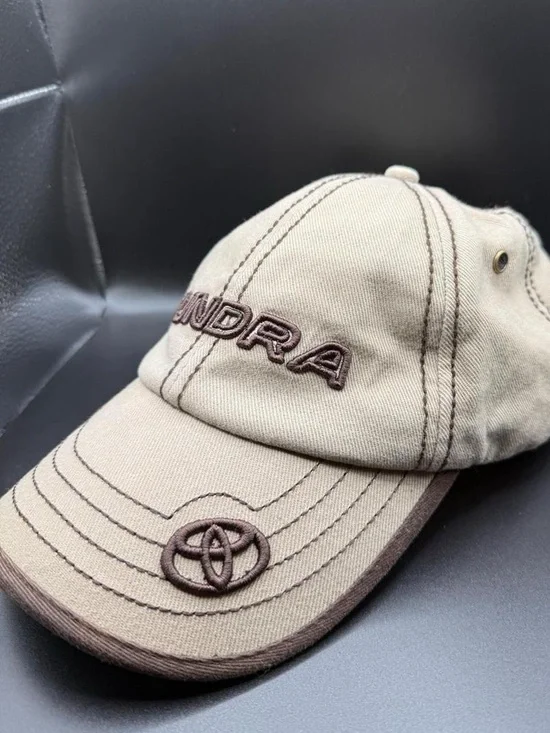 Toyota Tundra Embroidered Beige Baseball Cap