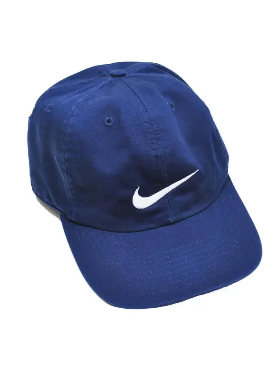 Vintage Nike Trail Hiking Outdoors Sportswear Blue Cap Strap Hat