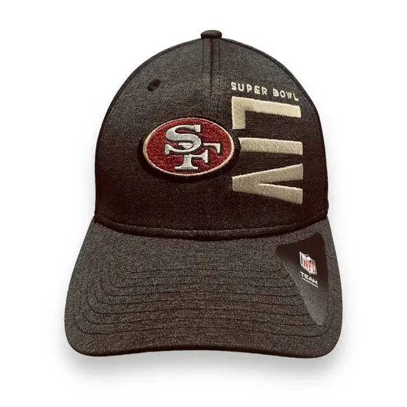 San Francisco 49ers Super Bowl LIV (54) 2019 39Thirty New Era Fitted Hat