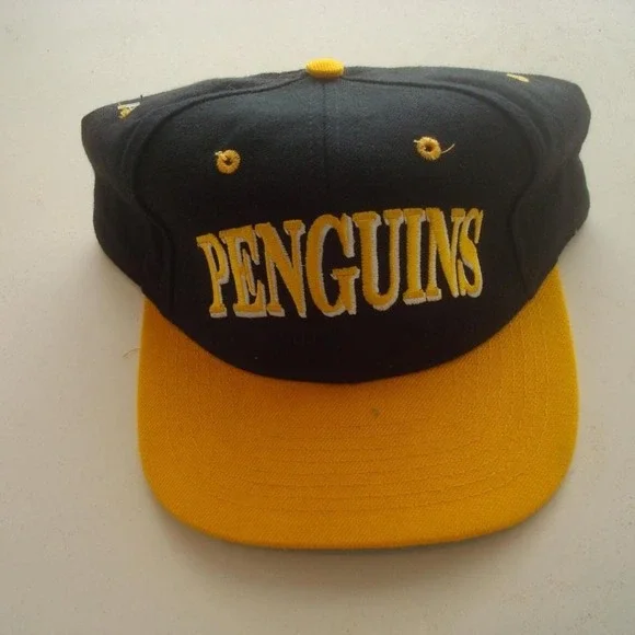 PITTSBURGH PENGUINS THE GAME 7 1/2 90S HAT CAP VINTAGE Y2K 00S E5‎
