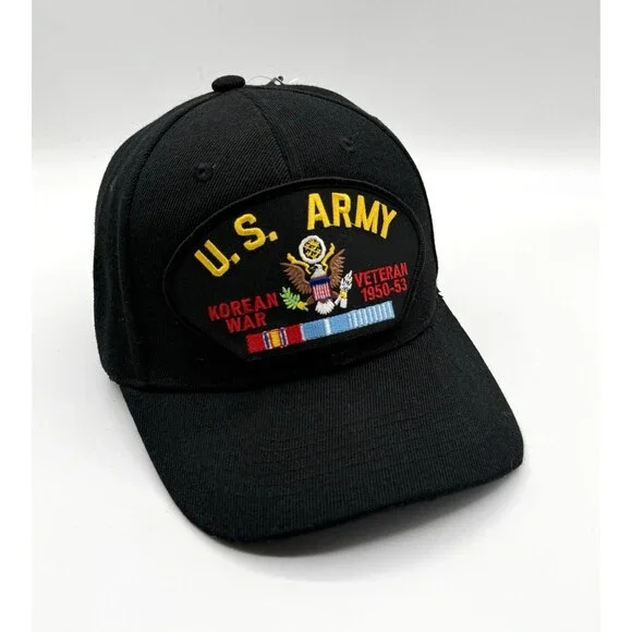 US Army Korean War Veteran 1950-1953 Hat Cap Patch Embroidered NEW‎ Adjustable