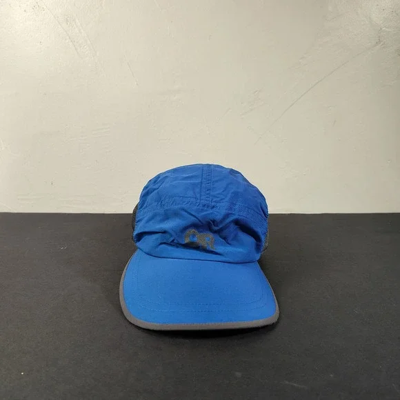 Outdoor Research Swift Cap Hat Blue Nylon Mesh Panel Breathable Running