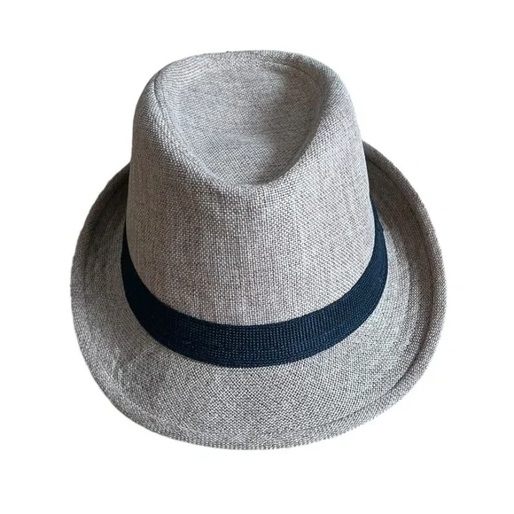 Men's Tan Hat Black Band One Size