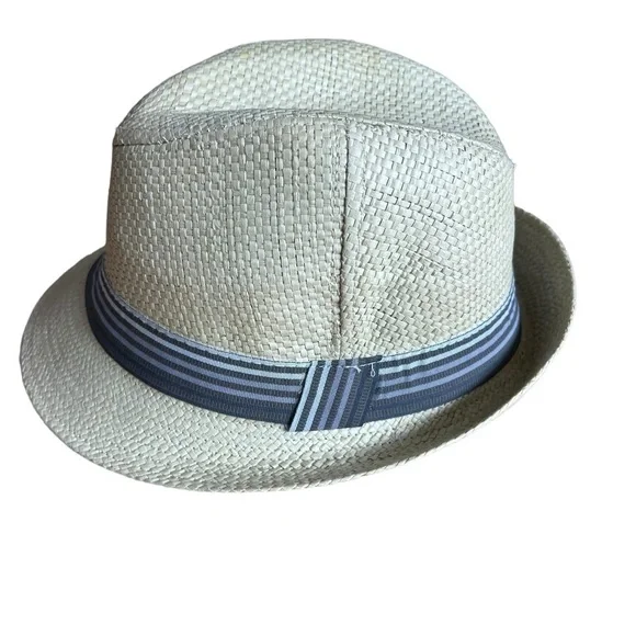 H&M Divided Straw Hat Mens Large 60