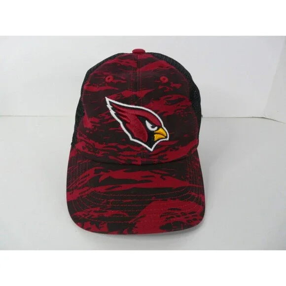 Arizona Cardinals Hat One Size Snapback Red and Black NFL Team Apparel