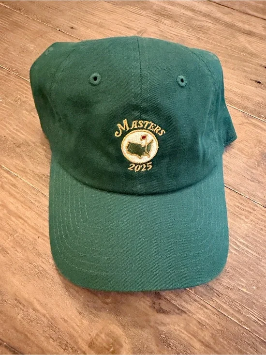 Masters 2025 Berckman’s Dark Green Embroidered Golf Hat EUC