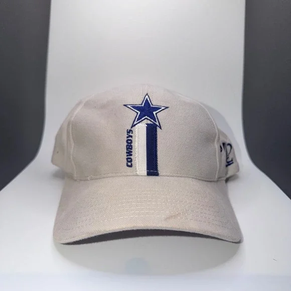 Logo Athletic Dallas Cowboys NFL Pro Line Vintage 90s Hat OSFA Gray‎