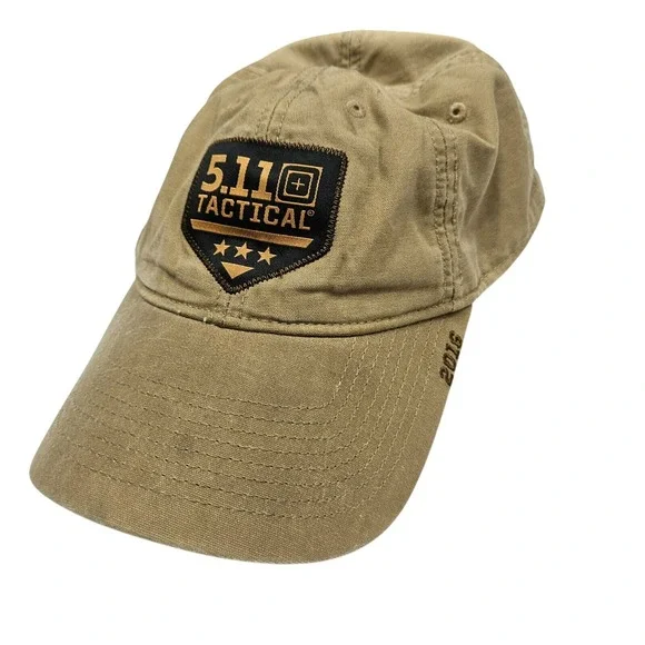 5.11 Tactical Hat Tan‎ Adjustable Baseball Cap Fastenal Logo